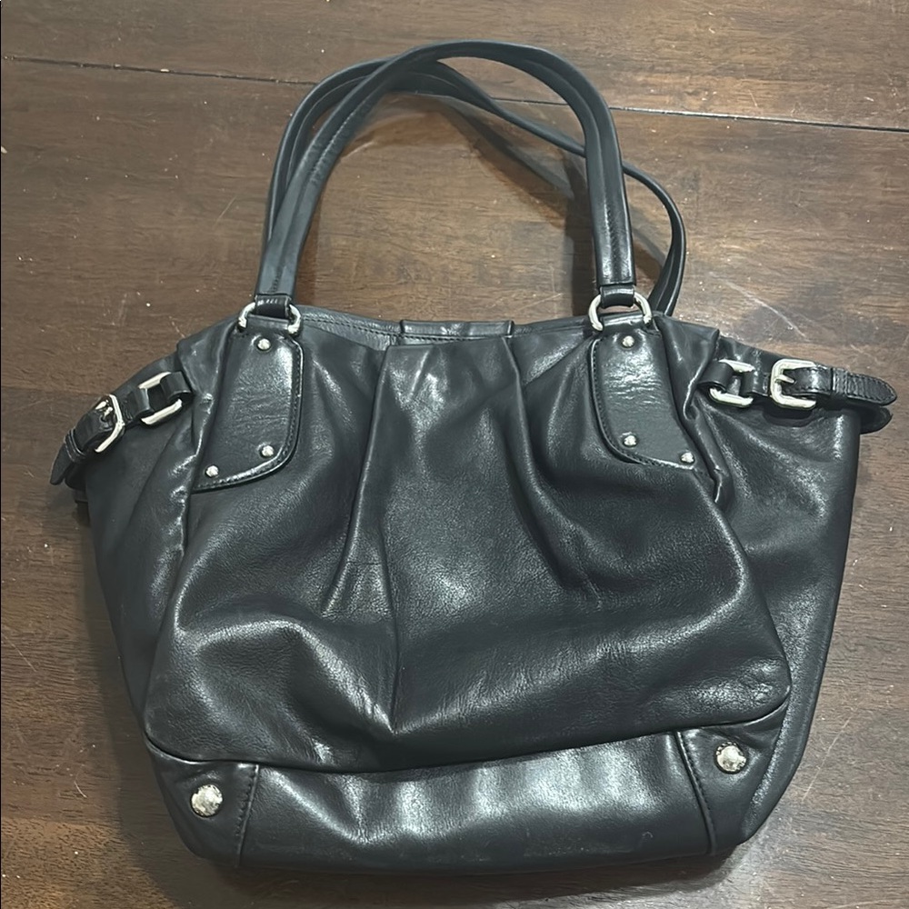 Prada Black Shoulder Bag with Silver Hardware - Picture 3 of 4